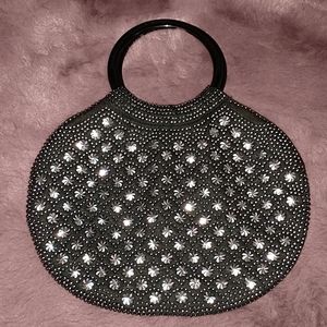 Unique beaded hand bag